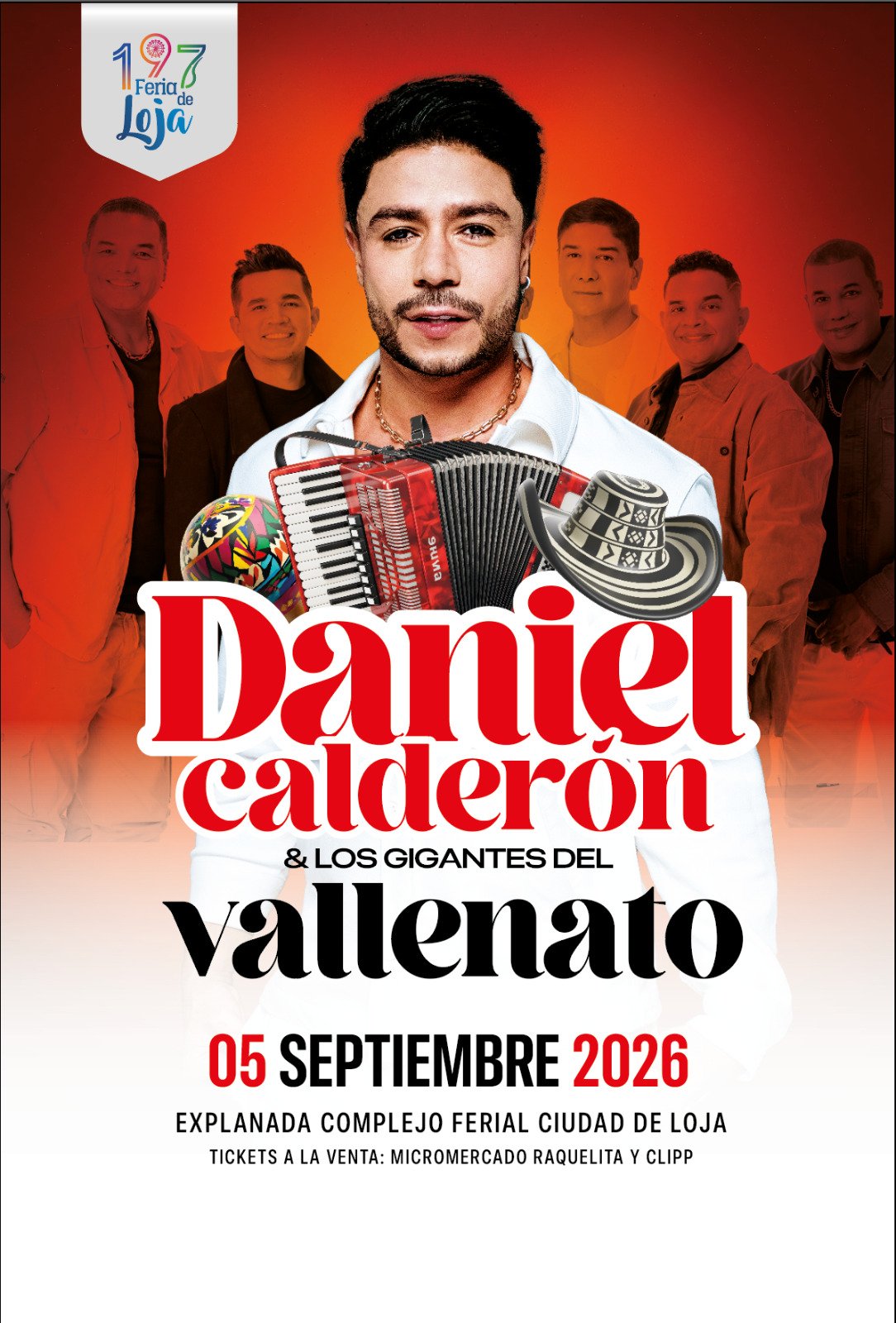 🎤 Daniel Calderón & Los Gigantes del Vallenato